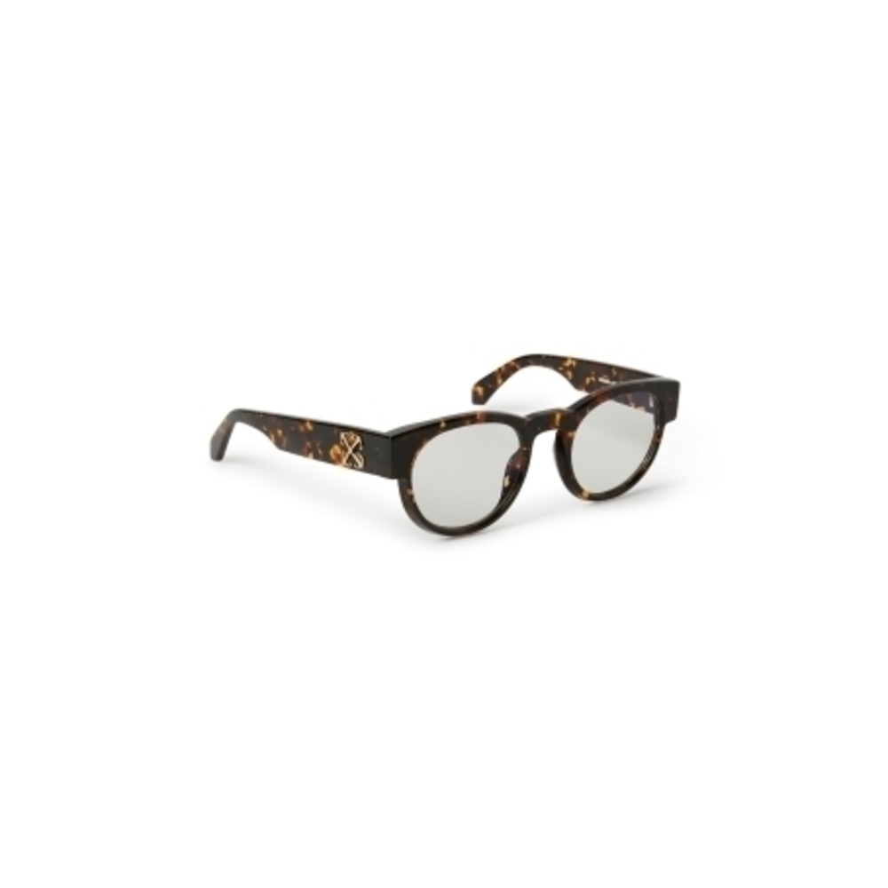 NWT Off-White Style 58 Havana Round 51mm Eyeglasses